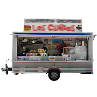 Mobile en vente Shawarma chariot de nourriture en plein air/kiosque de nourriture de rue/chariots de café remorque de nourriture mobile remorque de camion de nourriture de crème glacée