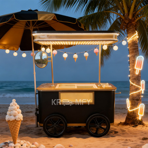 2025 Wholesale Electric Food Bike with Fiberglass for Ice Cream Popsicle Vending Europe Style - Product Image 3