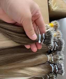 Extensiones de Cabello Nano Metálicas de Alta Calidad al Por Mayor, 100% Cabello Humano Remy, Extensiones de Cabello con Anillo Nano Invisible para Salón de Belleza - Product Image 3