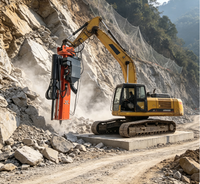 Machine tout-en-un de forage et de fendage pour l'extraction de blocs de pierre en carrière