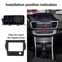 Penhui Hi-Fi 12,3 pulgadas DVD de coche para Honda Accord 9 2014-2017 DSP reproductor Multimedia Android 10,0 CarPlay 2 Din