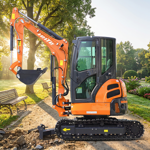 รถขุดขนาดเล็ก 3.5 ตัน แบบ Zero Tail Swing พร้อมห้องโดยสาร สำหรับงานจัดสวน - Product Image 5