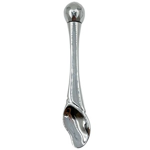 Aplicador de Crema para Ojos de Doble Punta de Aleación de Zinc y Varita de Masaje Facial, Cuchara Metálica para el Cuidado de la Piel con Bola Rodante para la Absorción del Sérum - Product Image 6