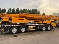Grue mobile hydraulique XCMG QY85KC 8 pour la construction de ponts et les projets d'infrastructure