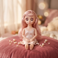 Ensemble de jeu de maquillage et de déguisement pour filles de 4 à 6 ans, avec coiffeuse de princesse en plastique de marque HDX, lumières simulées, pour le jeu d'imitation transfrontalier