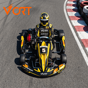Kart de course professionnel Vortkart 200cc avec châssis en acier 4130CrMo, siège réglable, idéal pour la location sur piste - Product Image 3