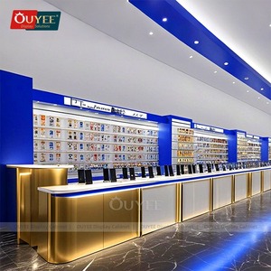 Kiosque de réparation de téléphones portables à bas prix pour centre commercial, vitrine en verre pour magasin de réparation de téléphones chinois, spécialisés dans les appareils originaux - Product Image 3