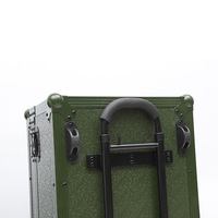 Valise de voyage en aluminium dur pour l'extérieur avec logo personnalisé Valise de transport Flight Case avec roues pour équipement
