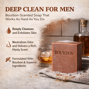 Savon en barre extra large pour homme, marque privée, OEM, savon naturel en gros, parfum bourbon américain, hydratant pour tous les types de peau - Product Image 2