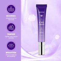 20g 5% Yerba Mate caféine crème pour les yeux hydratant cosmétique personnalisé avec formule d'amélioration anti-rides et cernes