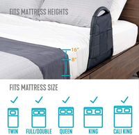 Support de dossier de lit réglable et pliable, coussin d'aide au positionnement pour personnes âgées et patients alités, oreiller de repos pour la maison