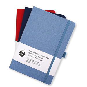 Bán buôn máy tính xách tay màu đen tùy chỉnh khuyến mại A5 kinh doanh lót Tạp Chí máy tính xách tay PU da bìa cứng Nhật Ký máy tính xách tay với logo - Product Image 4