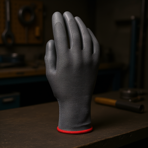 Guantes de Poliéster TTAKE con Recubrimiento de Poliuretano, Guantes de Trabajo de Protección - Product Image 3
