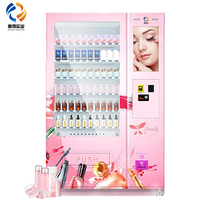 Distributeur automatique de produits de beauté en libre-service pour perruques, nail art, cils et cosmétiques - Élégant pour centre commercial, station de métro