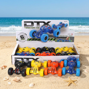 Two Way Pull Back <b>Monster</b> <b>Truck</b> Toy Gas <b>Ride</b> <b>on</b> Car Plastic Durable - Product Image 6