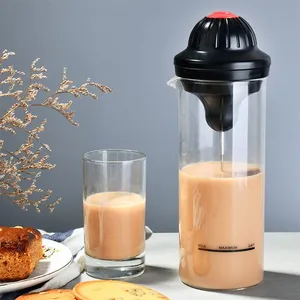 A758 ביתי חשמלי Foamer קפה קצף יצרנית מילקשייק מיקסר סוללה חלב מקציף כד כוס כף יד מיני חלב מקציף