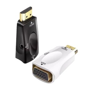 HDMI To VGA Adapter With Audio 3.5mm Output For Computer TV Projector <b>Set</b> <b>Top</b> <b>Box</b> - Product Image 2