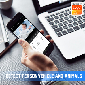 Hệ Thống <span class=keywords><strong>Camera</strong></span> An Ninh Gia Đình Không Dây HOSMART 1080P Với Còi Báo Động, Trong Nhà/Ngoài Trời, Tầm Nhìn Ban Đêm (Bộ <span class=keywords><strong>2</strong></span> <span class=keywords><strong>Camera</strong></span>) - Product Image 3