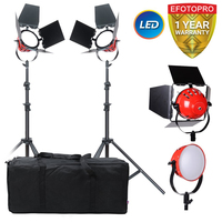 Lampe halogène en tungstène, kit d'éclairage doux, tête rouge, 1600w, 2 pièces, nouvelle collection