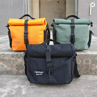 Sacoche de guidon pour vélo, sacoche avant en forme de nez de cochon, 7L, sacs de cyclisme compatibles avec les vélos pliants Brompton JAVA NEO Aceoffix