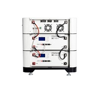 Vente en gros Batteries de stockage empilables 51.2v 20.48KWH Système solaire au lithium Lifepo4 Batterie solaire d'énergie 300ah avec onduleur