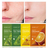 Blanchiment du visage et poudre d'hydrogène collagène corporel pour soins hydratants Masques faciaux naturels