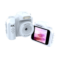 Caméra de poche HJD02 4K Ultra HD 16MP avec écran tactile de 1,54 pouces, 28 filtres, flash, enregistrement et charge, webcam, mini caméra de vlogging pour YouTube