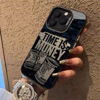Coques de Téléphone Portable de Luxe Antichoc pour iPhone 17 Air 16 15 Plus Pro Max 14 13 12 11 X XR – Housse de Protection Arrière Anti-chute Personnalisée