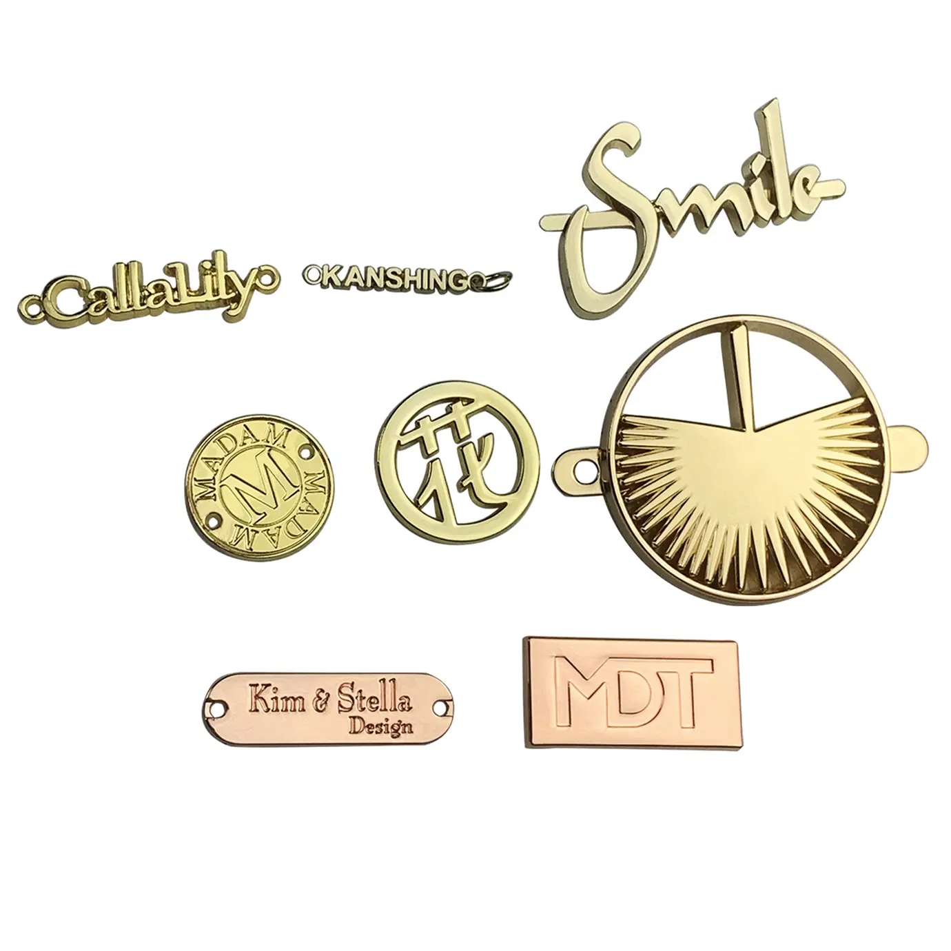 Badges magnétiques avec nom, en métal, broches magnétiques, accessoires avec logo personnalisé, pour utilisateur de société, neuf, en Stock