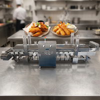 Nouvelle machine à frire les légumes et les snacks à haute productivité et ligne de production de friture continue