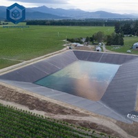 Membrane de Contention Économique en PEHD 60 Mil pour Projets de Gestion des Déchets