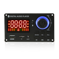 HSC HSC3117U 12V 100W Power Amplifier untuk Papan Dekoding dengan Layar Berwarna, Rekaman Panggilan Lossless TPA3116 Android 1GB RAM