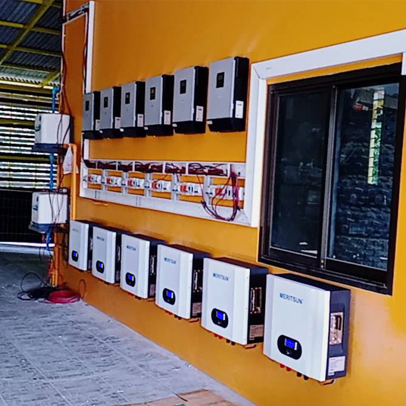 MeritSun New Patented Technology Power Energy Wall 10Kwh Green Power 48V Lithium Battery 200Ah UPS Solar System · image 3