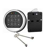 Serrure de coffre-fort électronique personnalisée avec LOGO MOUNT, antivol, durable, en alliage de zinc, plaqué zinc, serrure de coffre-fort pour armes à feu, serrure à combinaison numérique