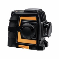 Niveau laser industriel LAISAI LSG666SL-2 à faisceau vert 360°, 8 lignes, auto-nivelant, pour montage mural, mesure laser croisée