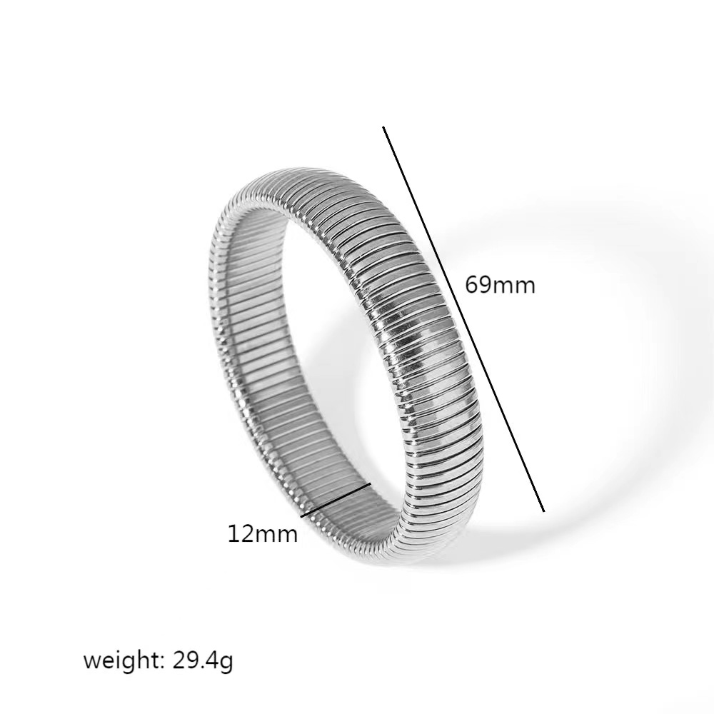 Colore argento-12 mm