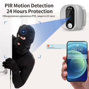 <span class=keywords><strong>Wifi</strong></span> thông minh cửa chuông máy ảnh phát hiện chuyển động tuya App Alexa Google trợ lý 4.3inch <span class=keywords><strong>Video</strong></span> <span class=keywords><strong>Door</strong></span> lổ nhìn trộm <span class=keywords><strong>Door</strong></span> <span class=keywords><strong>Viewer</strong></span> - Product Image 5