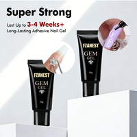 Gel Adhesivo Fuerte FZN de 30g para Uñas, Gemas, Joyas, Brillantina, Cristales, Cuentas, Diamantes, Pegamento para Piedras de Uñas