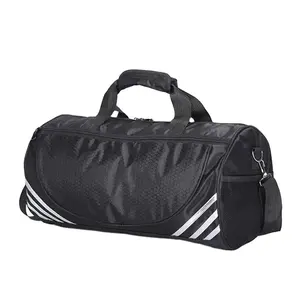 Bolsa de bagagem portátil dobrável multifuncional, bolsa de viagem para academia duffel com compartimento para sapatos