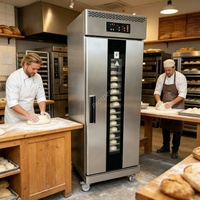 Armoire de Fermentation Commerciale Automatique à Pulvérisation, 36 Plateaux, Température et Humidité Constantes, Précise