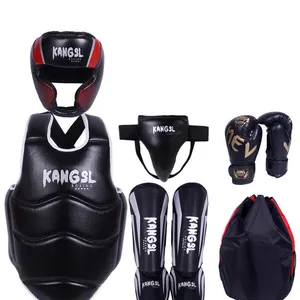 Pelindung Aji Shield masker gulat Taekwondo, perlengkapan pelindung produk tinju