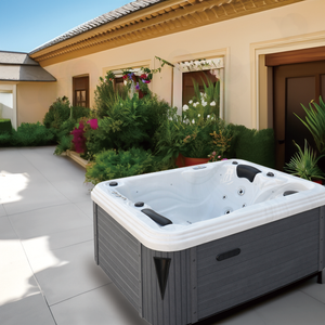 Sunrans 2 인 현대 스파 아크릴 섹시한 일본 마사지 온수 욕조 하이드로 실내 야외 스파 온수 욕조 2 개의 안락 의자 - Product Image 6