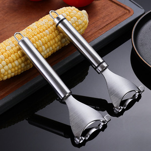 Sbucciatore per Mais in Acciaio Inox - Utensile Manuale per Rapida Rimozione dei Chicchi e Facile Sbucciatura, Accessorio da Cucina - Product Image 2