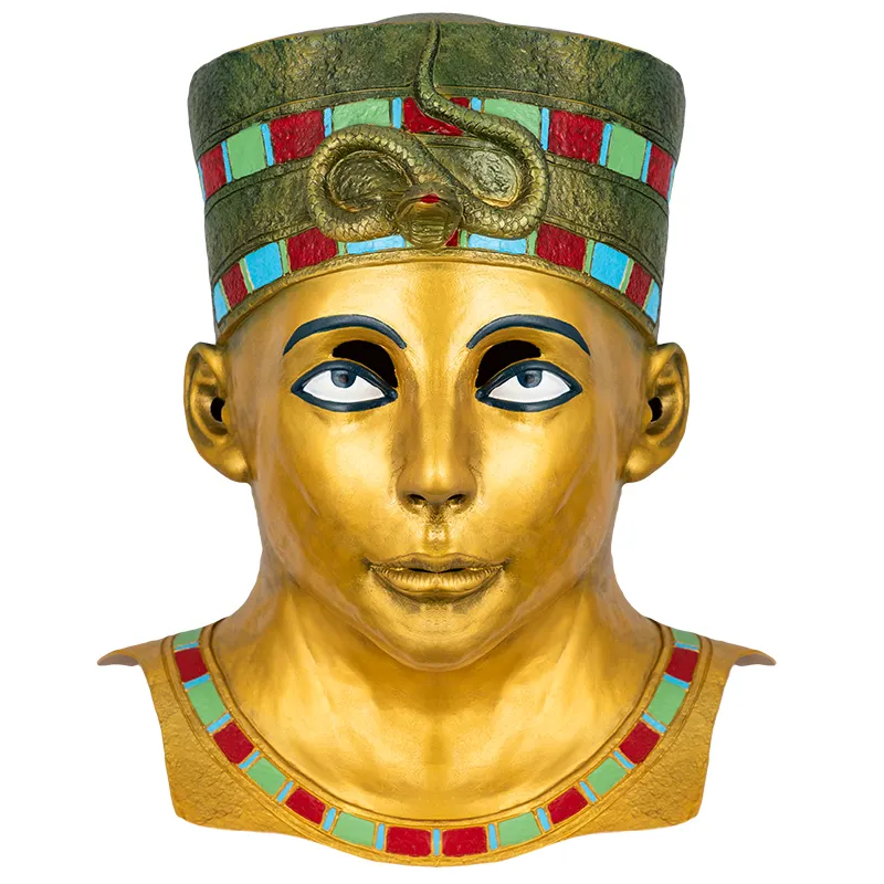 無料サンプルホットノベルティアイテム怖いマスクフルヘッドムービーマスクラテックスキングエジプトマスク