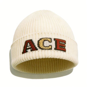 Gorros Personalizados con Logotipo, Gorros de Invierno Cálidos de Acrílico Acanalado para Clima Frío y Estilo Urbano - Product Image 3