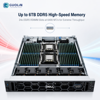 Serveur Dell PowerEdge R7725 2U double processeur AMD testé à 100 % avec 3 ans de garantie, qualité originale, serveur fiable