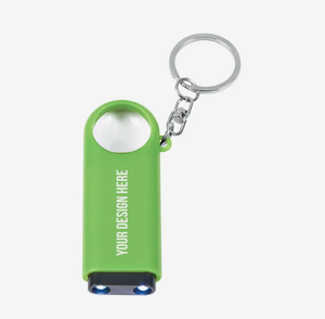 Regalos Corporativos 2 en 1: Llavero con Lupa y Luz LED, Linterna de Bolsillo Promocional con Logotipo Personalizado para Obsequios Empresariales - Product Image 4