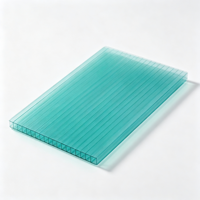 Plaque en polycarbonate gaufré anti-âge à longue durée de vie pour abri de voiture