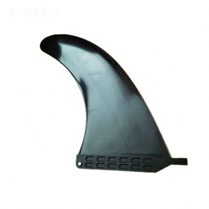 Aleta de cola para tabla de surf negra That's It de 9 pulgadas, de nailon reforzado con fibra, aleta única - Product Image 5
