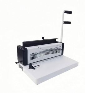 Paper Punching <b>Machine</b> for <b>Binding</b> Coil Binder Paper Processing Device Desktop Manual Paper Puncher and Binder with Coil - Product Image 3